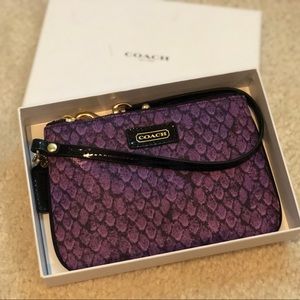 Coach wristlet